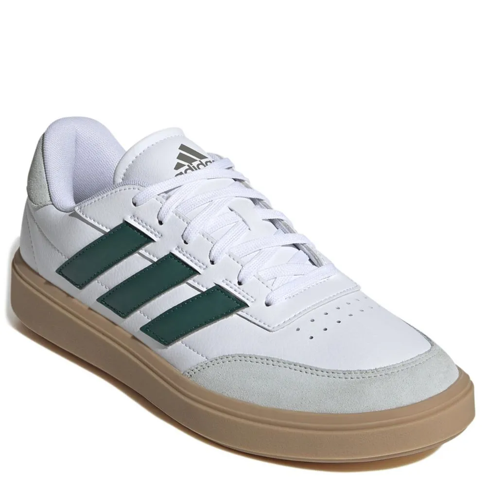 ADIDAS  MENS COURT BLOCK SNEAKER