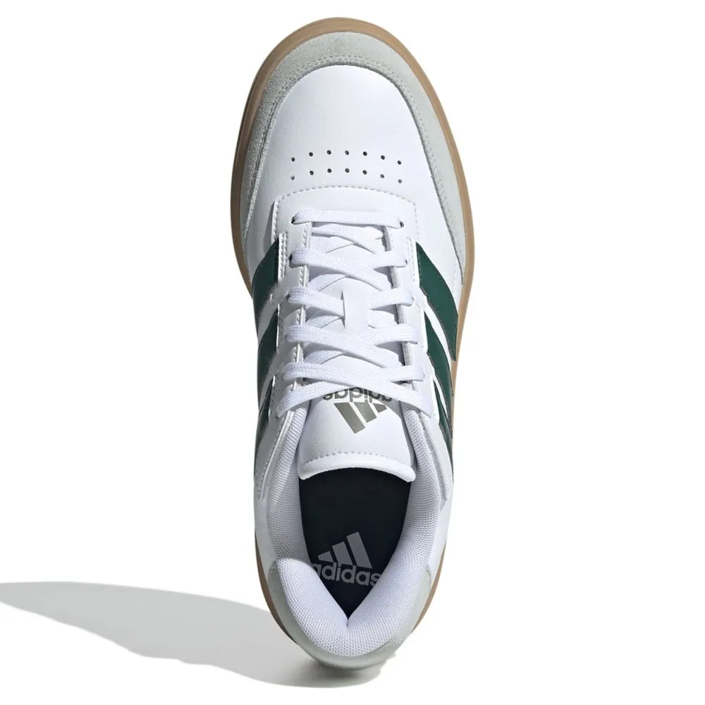 ADIDAS  MENS COURT BLOCK SNEAKER