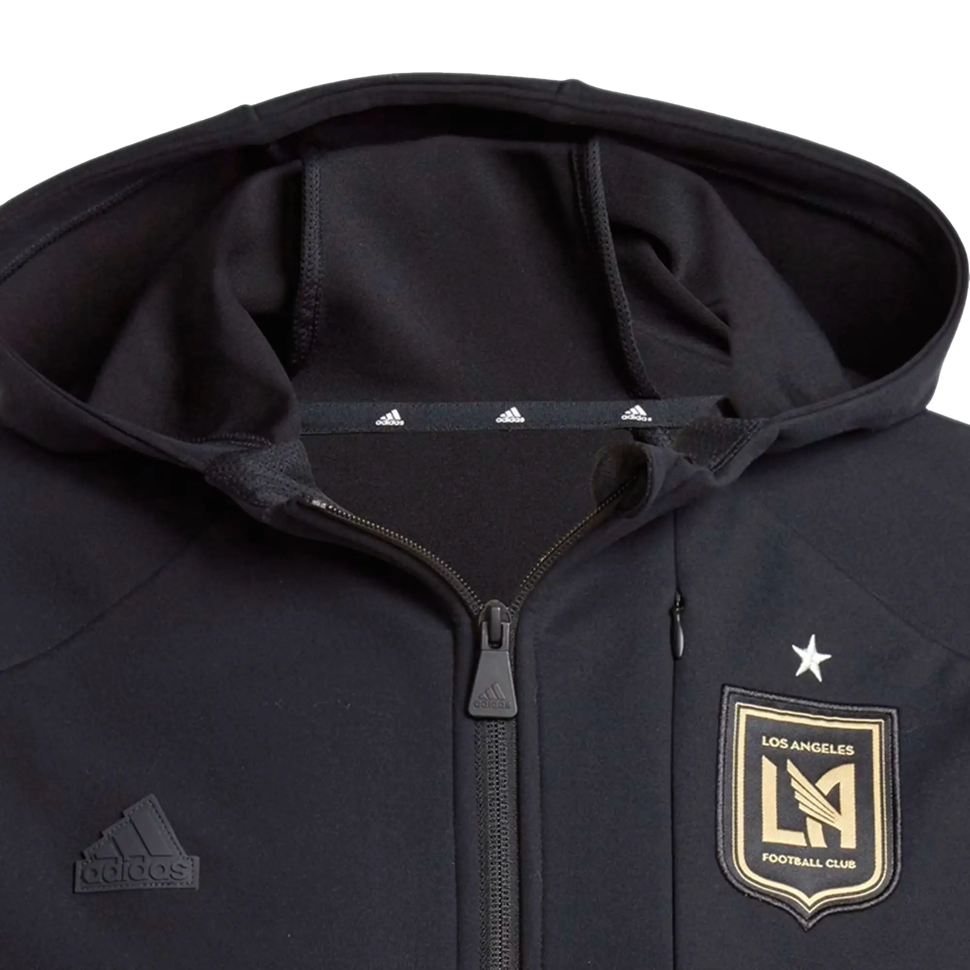 adidas Men's LAFC 2024 Gameday Anthem Jacket Black