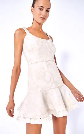 Alexis - Ricci Dress - Cream Garden