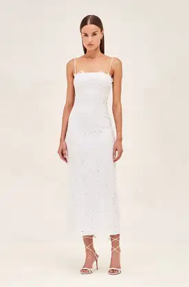 Alexis - Rishell Dress - White Lace