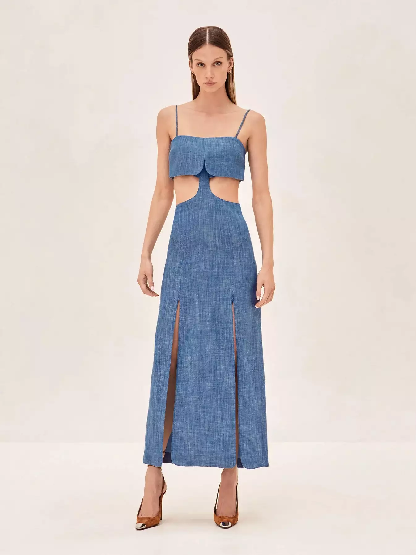 Alexis - Sondra Dress - Chambray