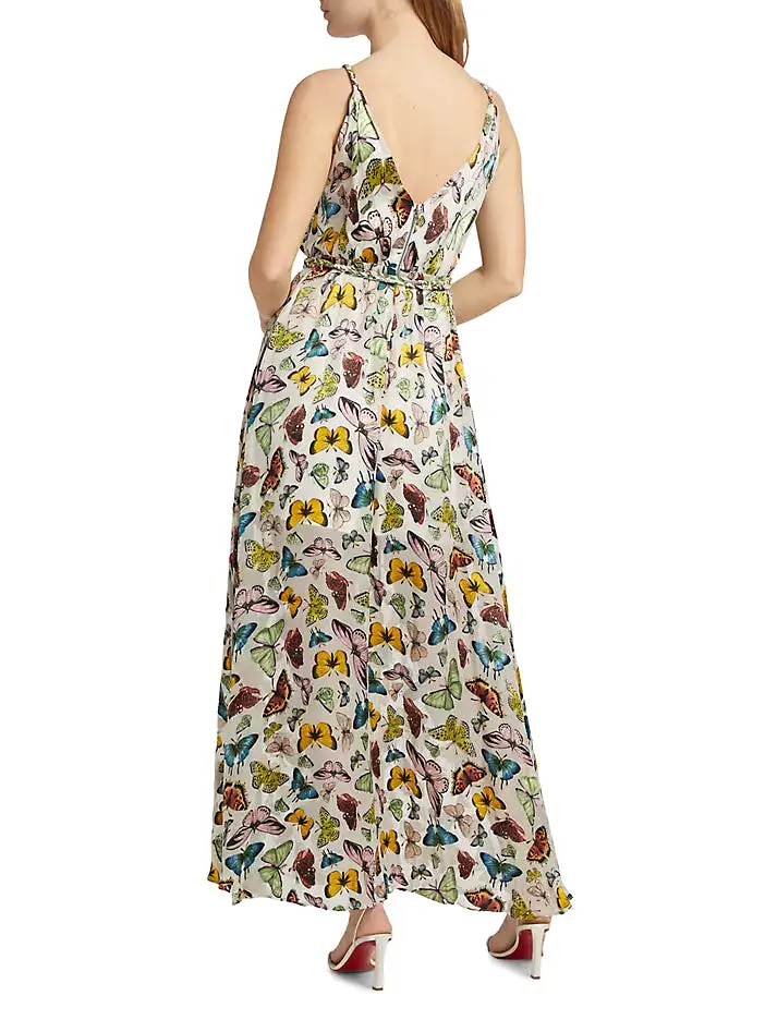 Alice + Olivia - Samantha Maxi dress - Boundless Butterfly