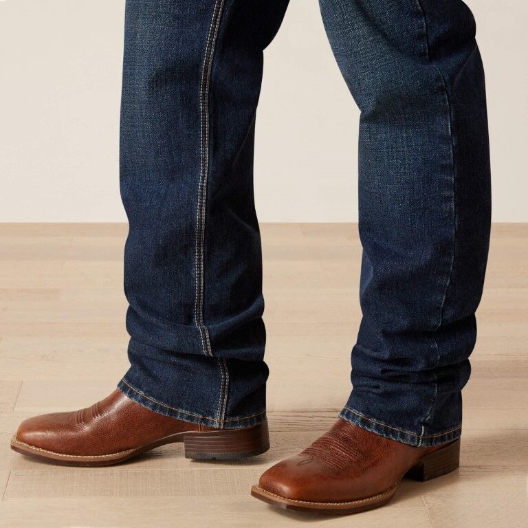 Ariat Men's M4 Relaxed Dustin Boot Cut Jean in Drake