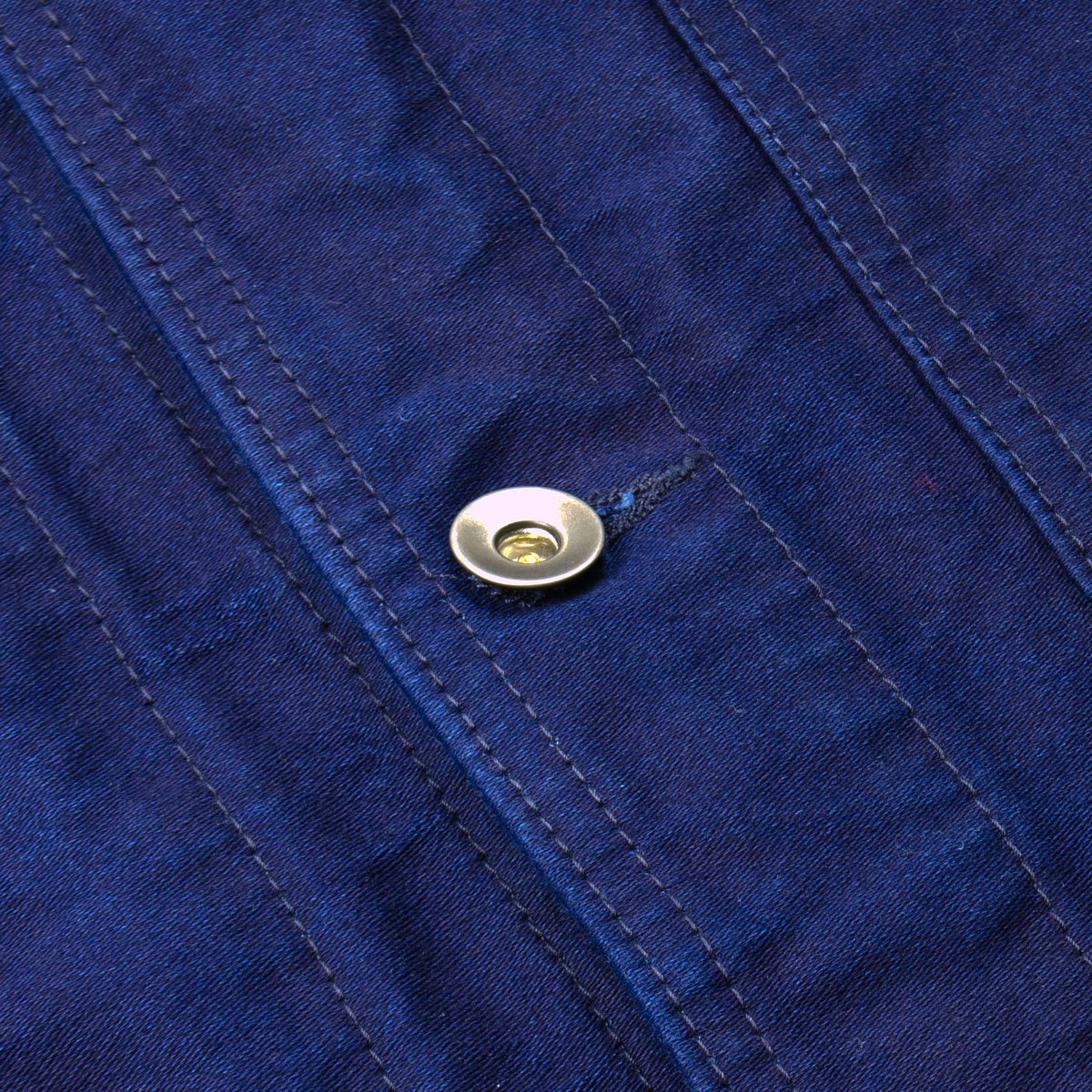 Arpenteur - Raglan Moleskine Work Jacket - Indigo