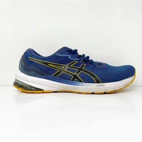 Asics Mens GT 1000 11 1011B354 Blue Running Shoes Sneakers Size 10.5