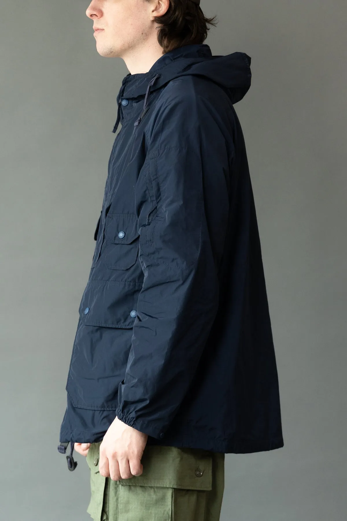 Atlantic Parka - Dark Navy Memory Polyester