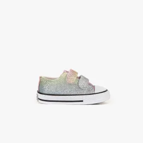 Baby's Multicolor Glitter Sneakers