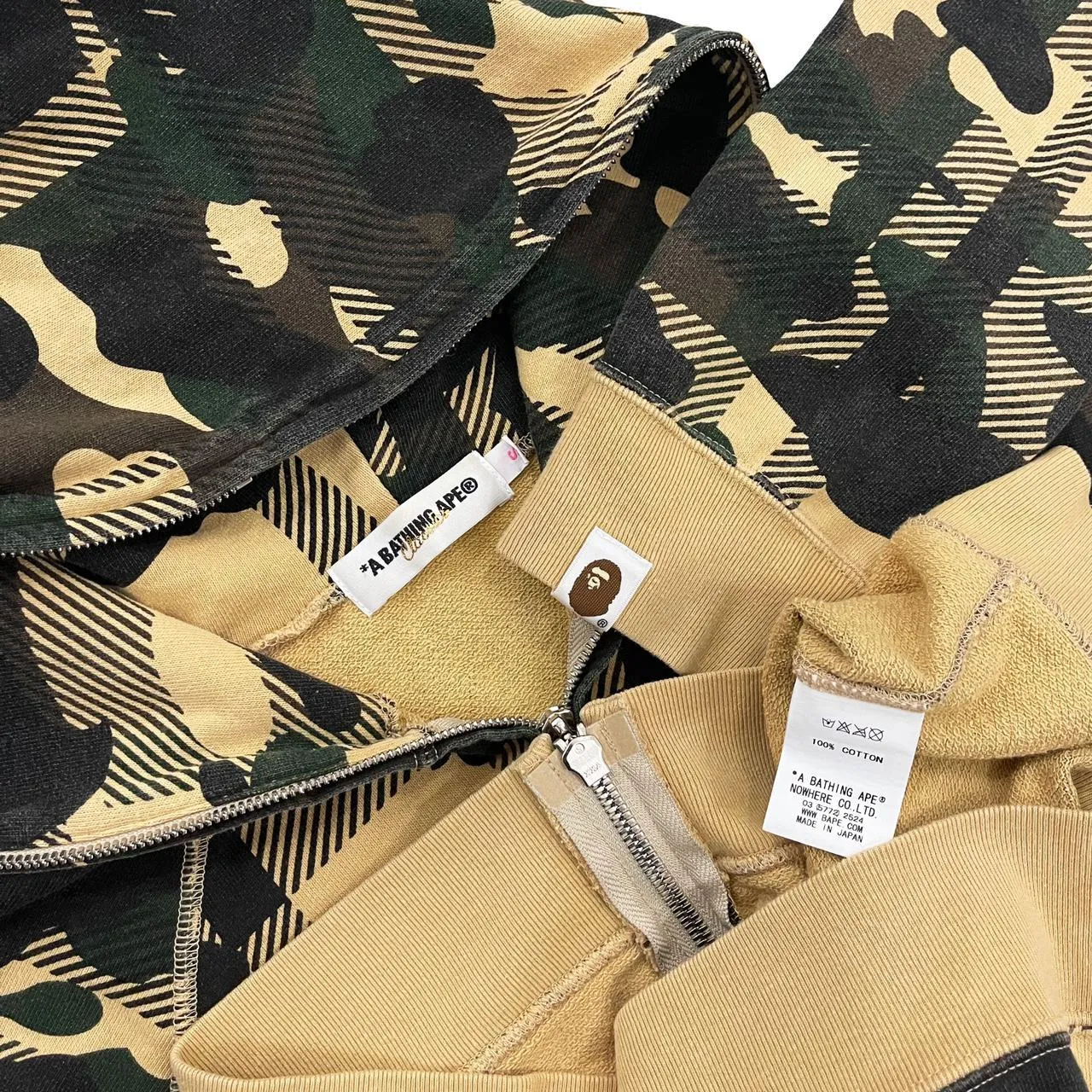 Bape Camo Full Zip Hoodie