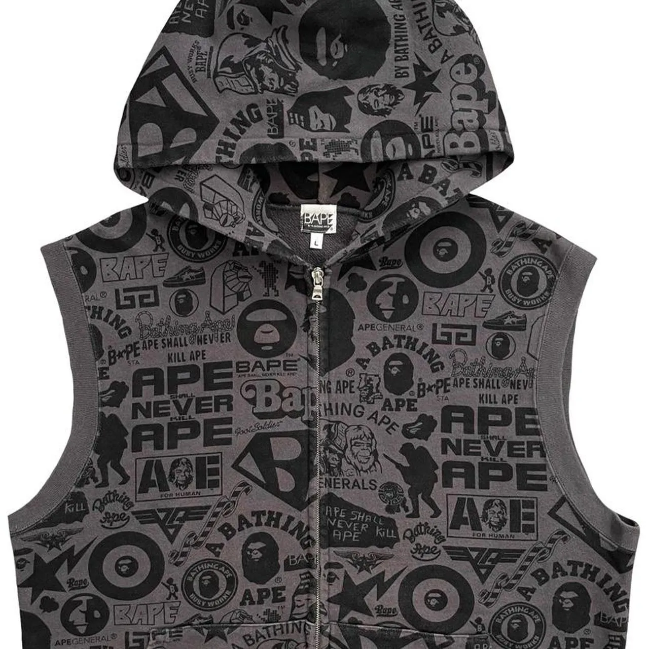 Bape Sleeveless Hoodie