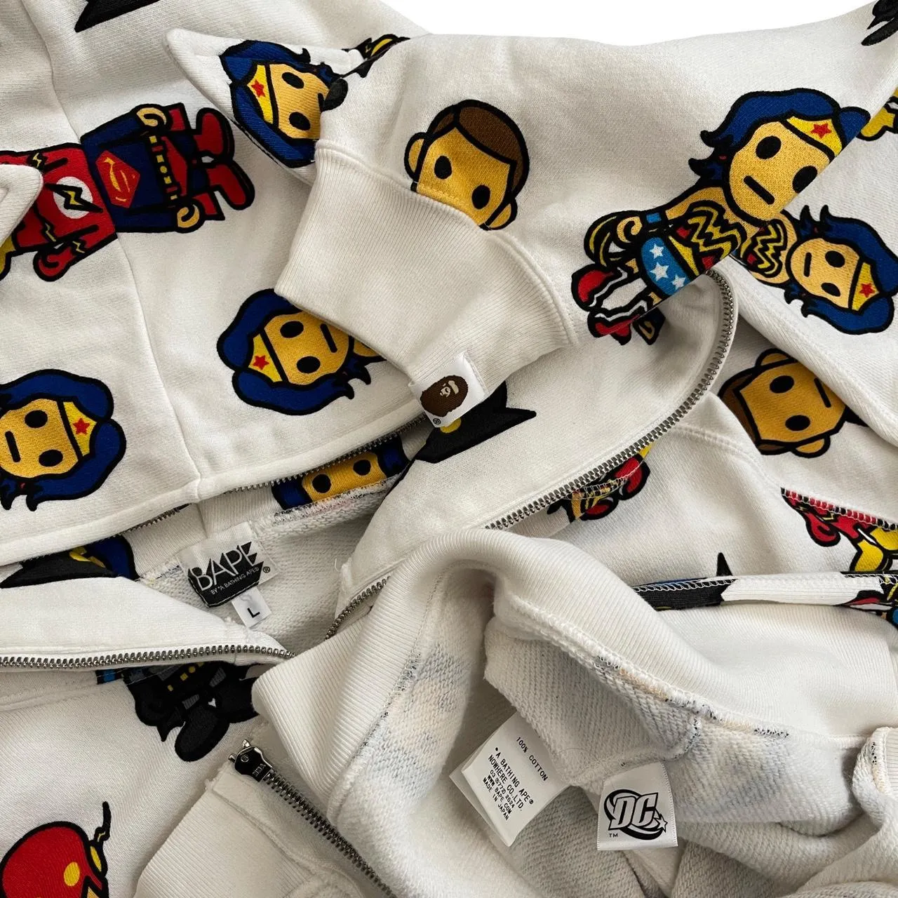 Bape x DC Full Zip Hoodie