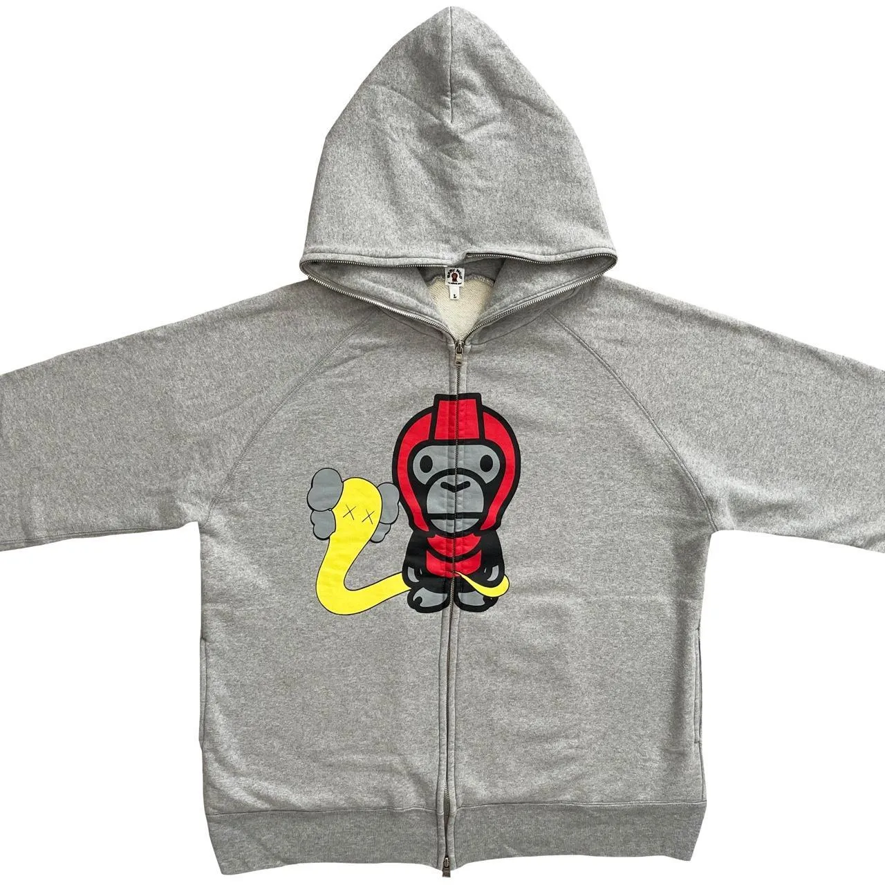 Bape x Kaws Full Zip Hoodie