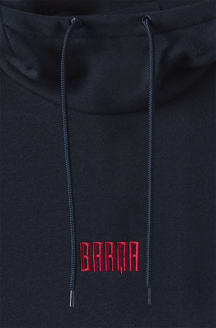 “Bara” kangaroo sweatshirt – Marine blue