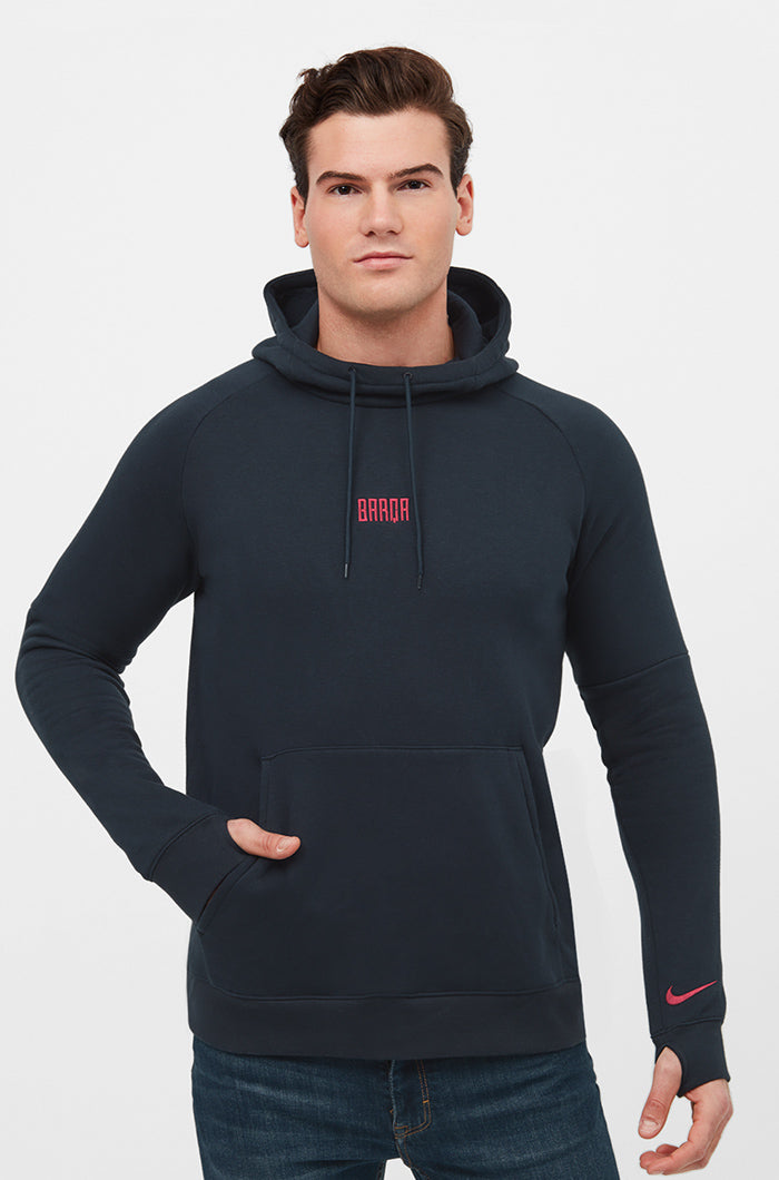 “Bara” kangaroo sweatshirt – Marine blue