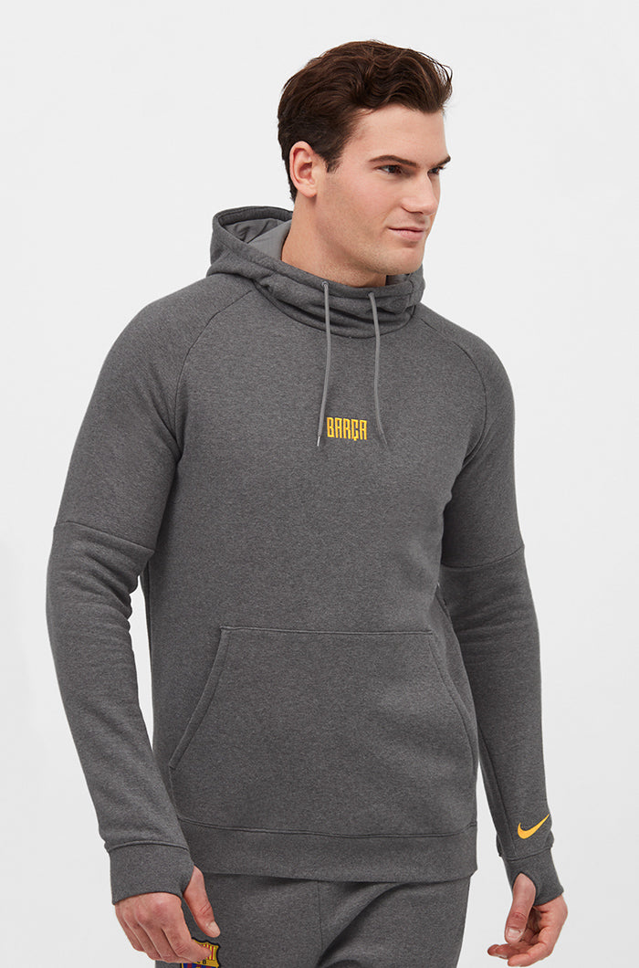 “Bara” kangaroo sweatshirt – Mottled grey