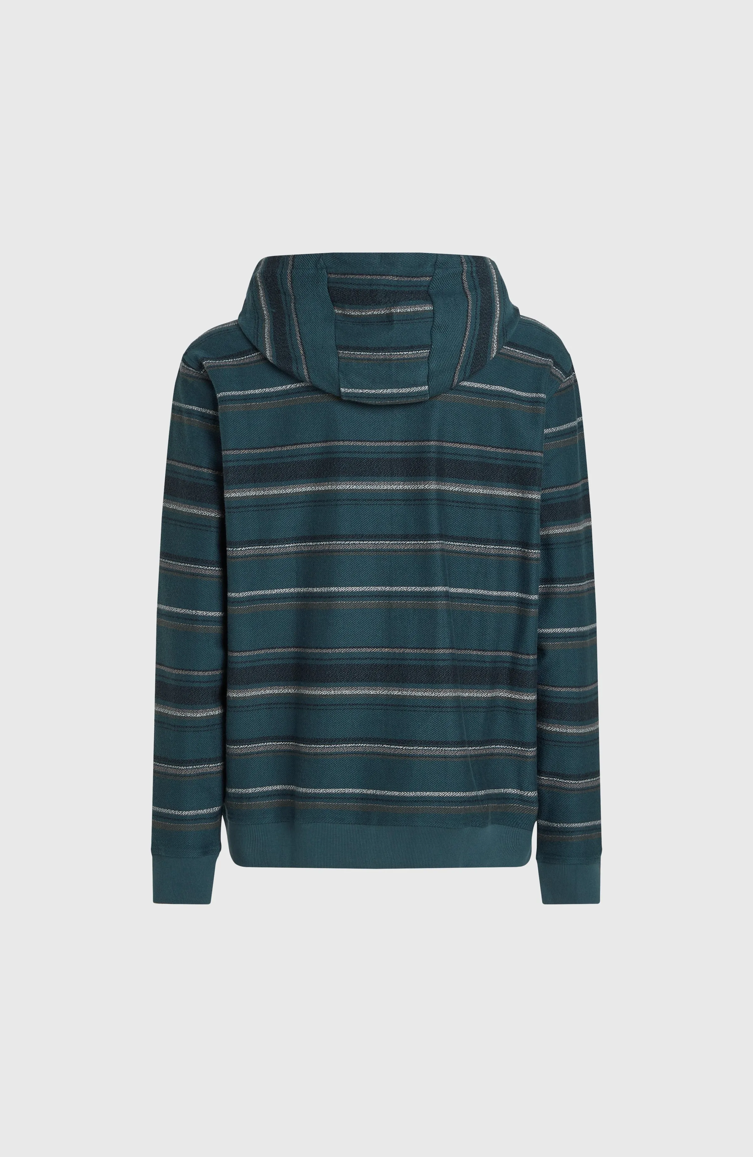 Bavaro Full-Zip Hoodie | Blue Ikat Stripe