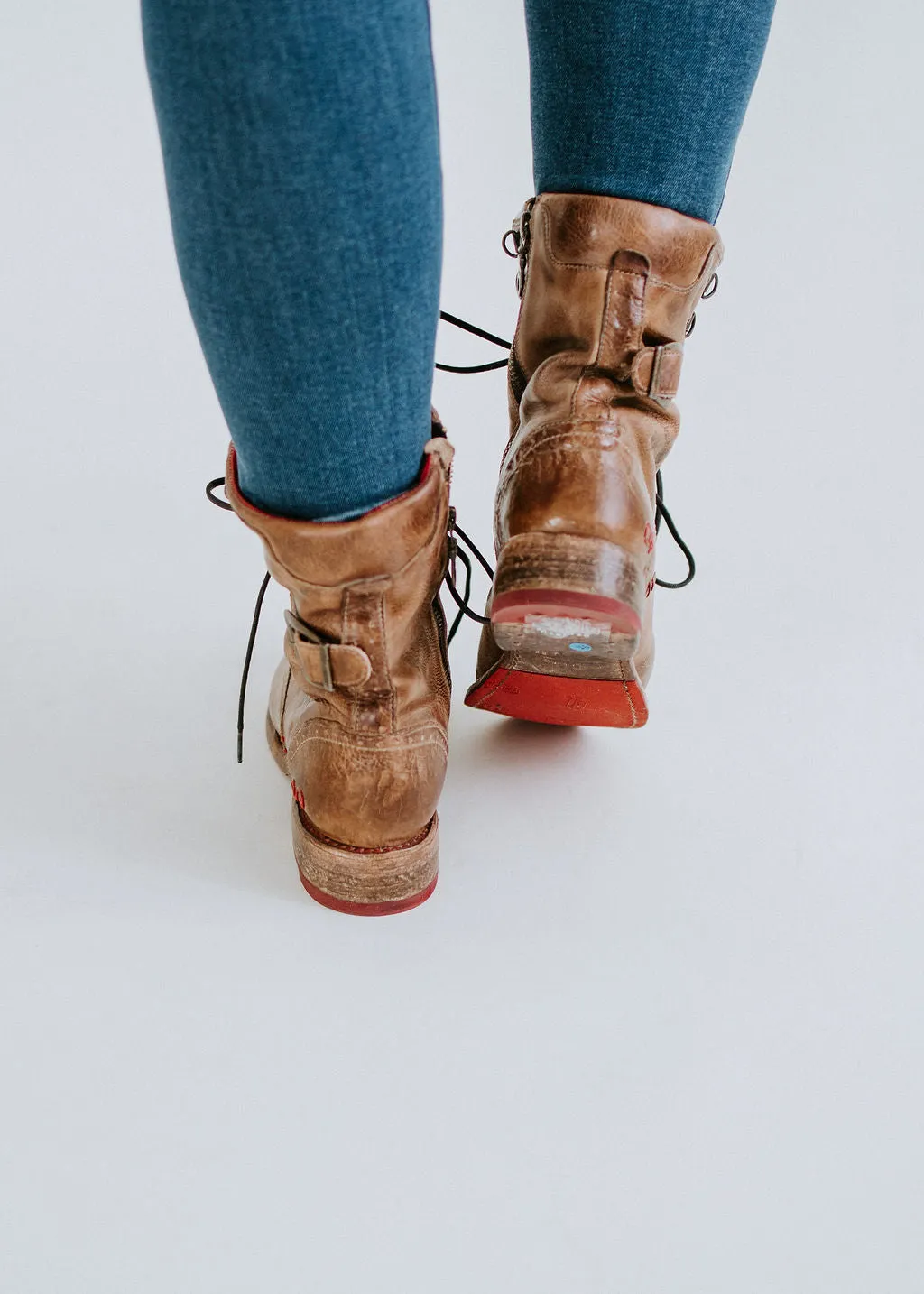 Bed Stu Anne Leather Lace Up Boot - ONLINE ONLY FINAL SALE