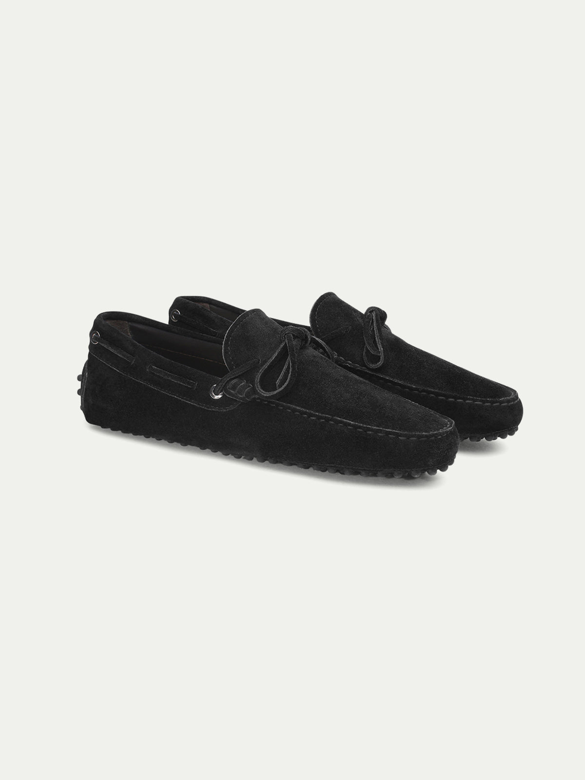 Black Suede Driving Shoes