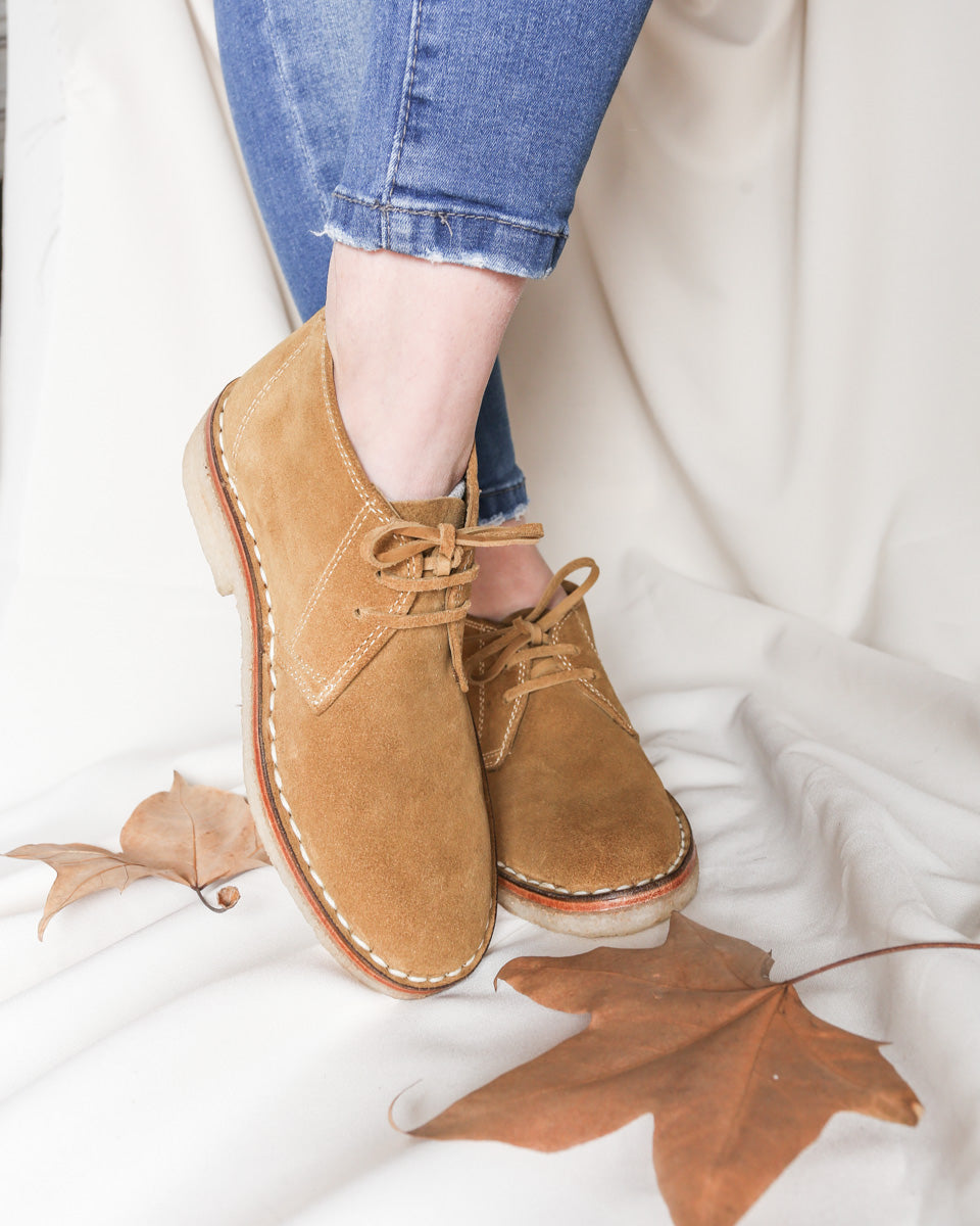 Boot 2777 Light Brown Suede