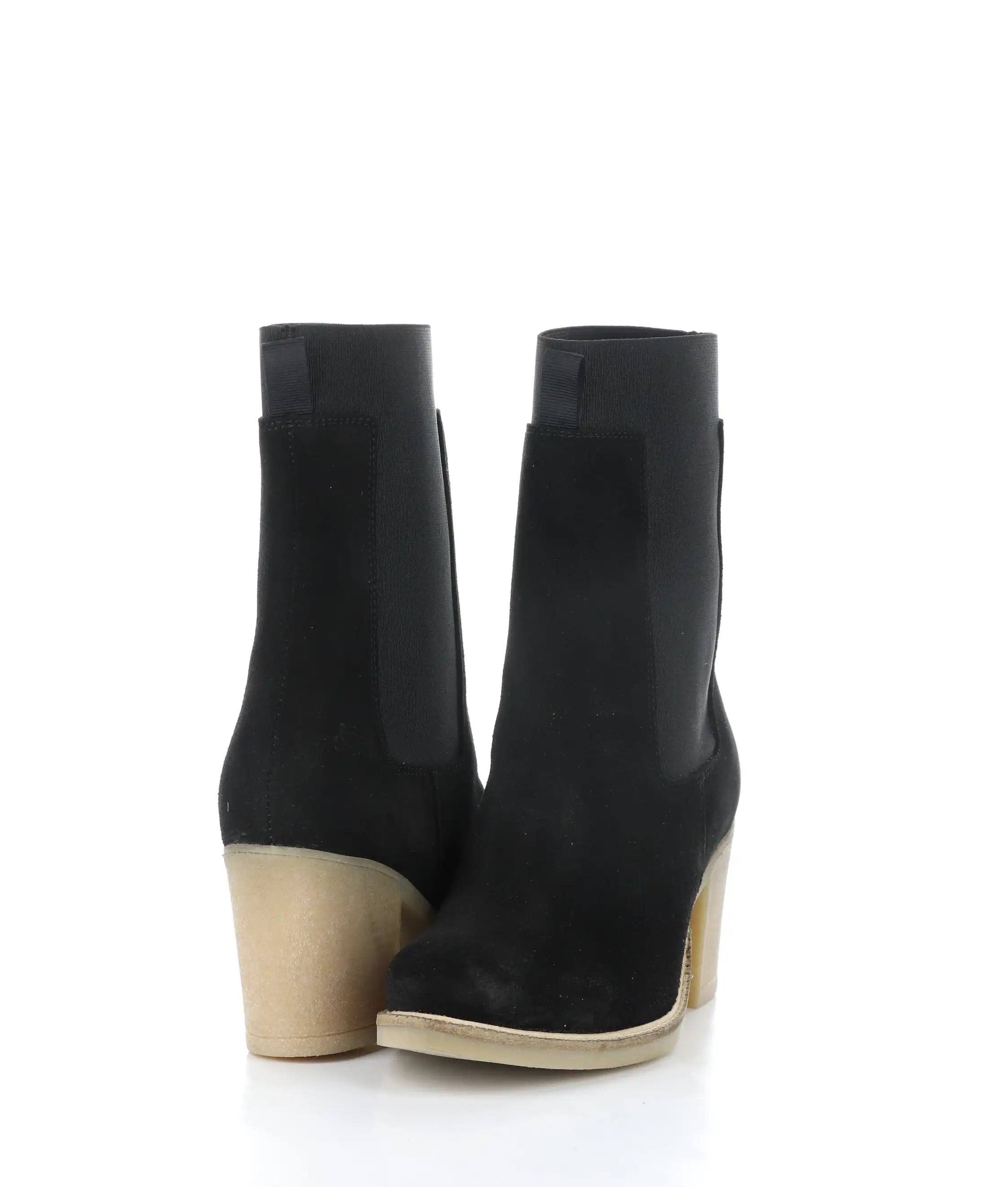 BRIGHTS BLACK Elasticated Boots