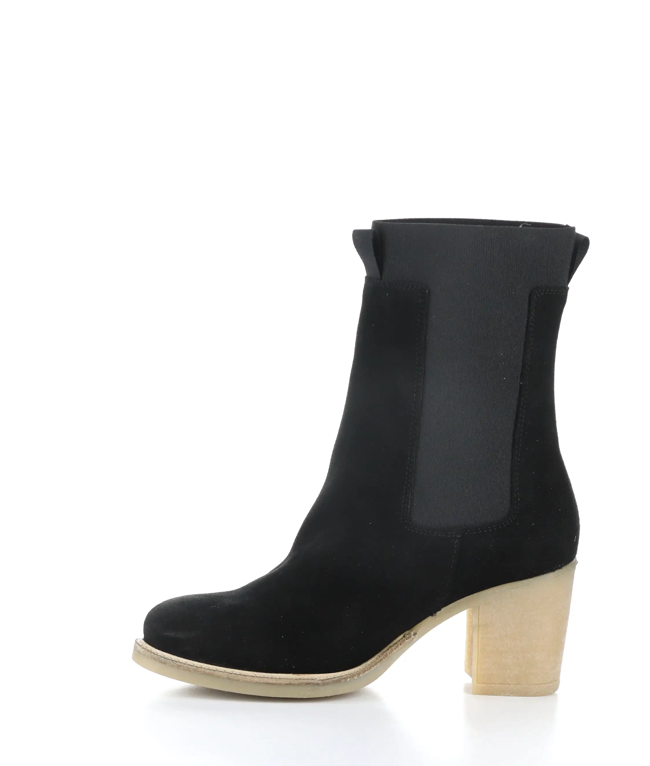 BRIGHTS BLACK Elasticated Boots