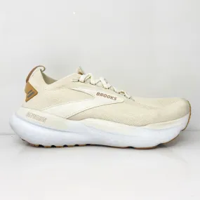 Brooks Womens Glycerin SF 21 1204101B103 Beige Running Shoes Sneakers Size 8.5 B