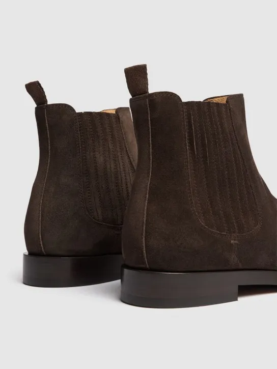 Brunello Cucinelli   Suede Chelsea boots 