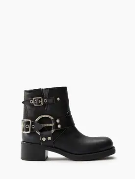 Buckle Moto Boot