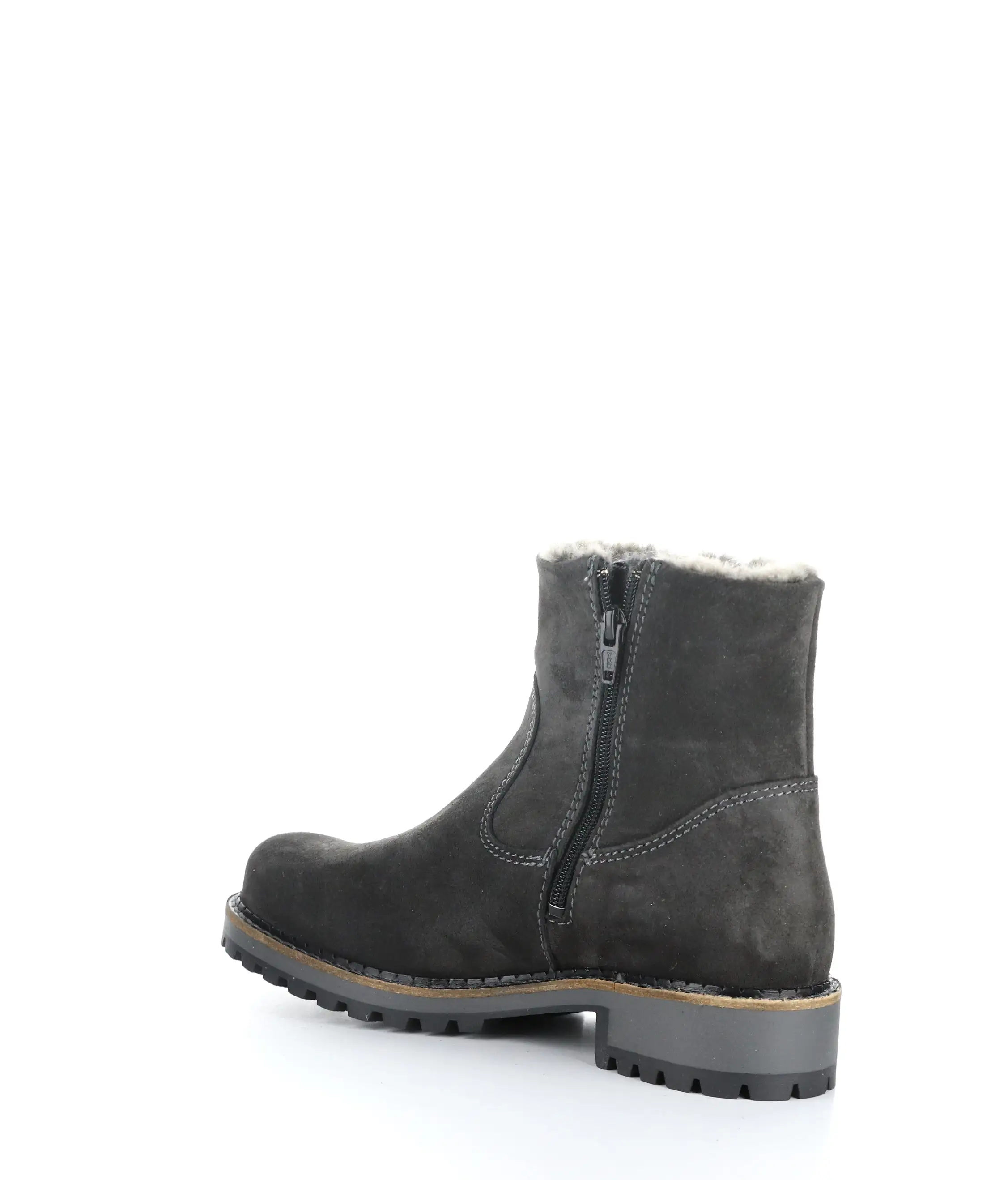 CALIB GREY Round Toe Boots