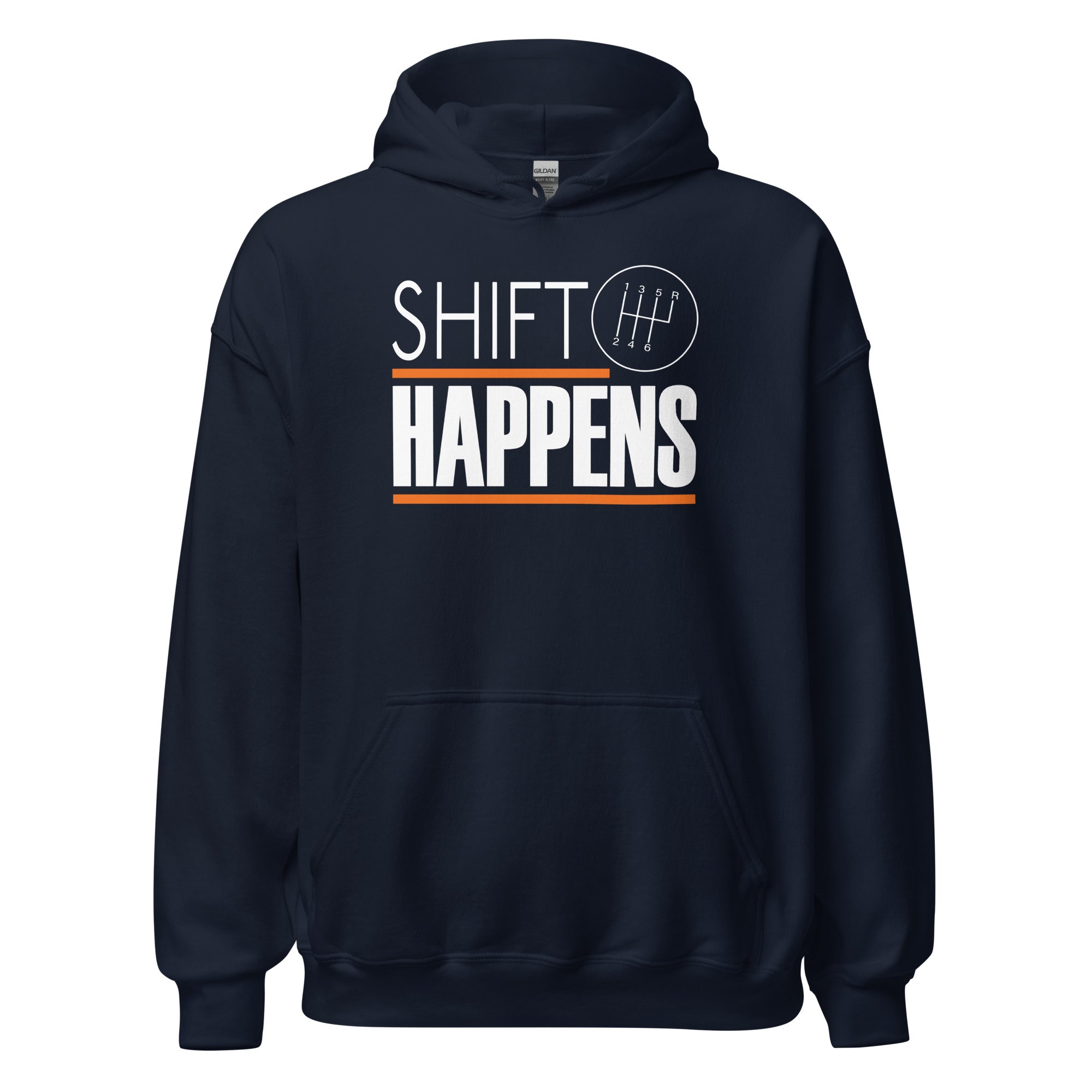 Car Enthusiast Hoodie, Shift Happens Sweatshirt