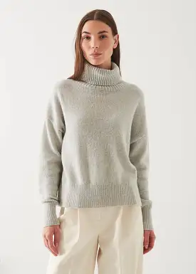 CASHMERE BLEND TURTLENECK