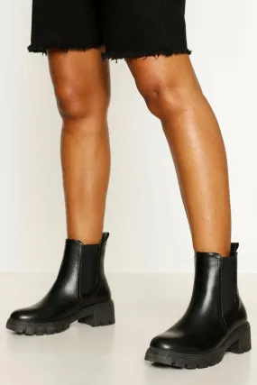 Chunky Lug Chelsea Boot