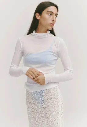 Connection Turtleneck - White