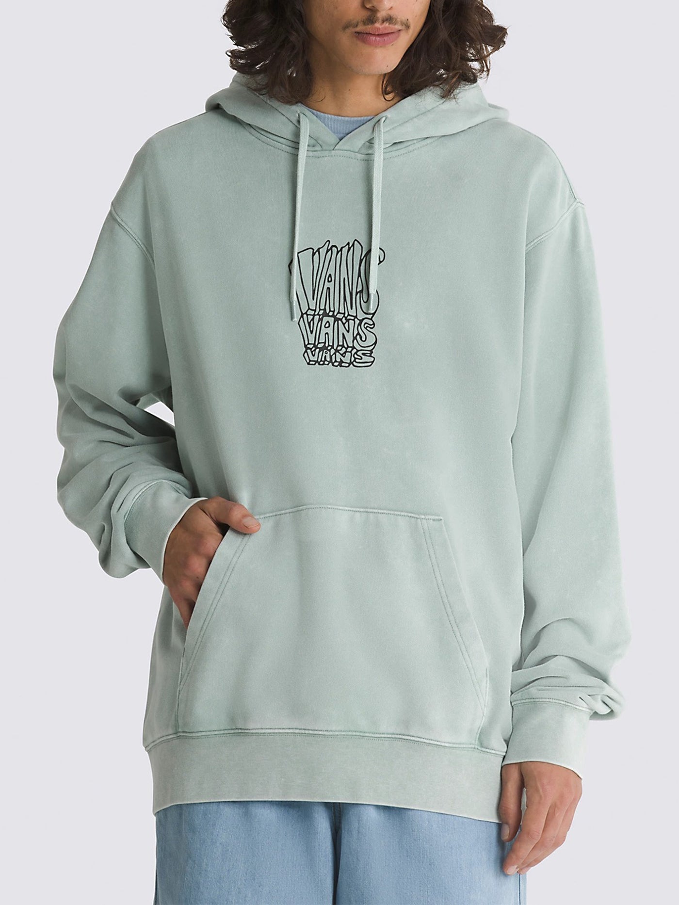 Crash Stack Loose Hoodie