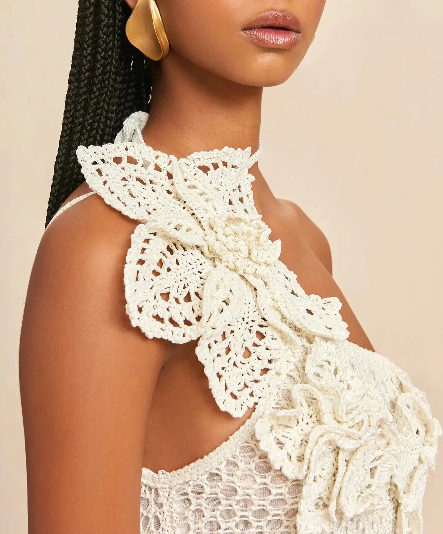 Cult Gaia - Kendria Crochet Dress - Off White