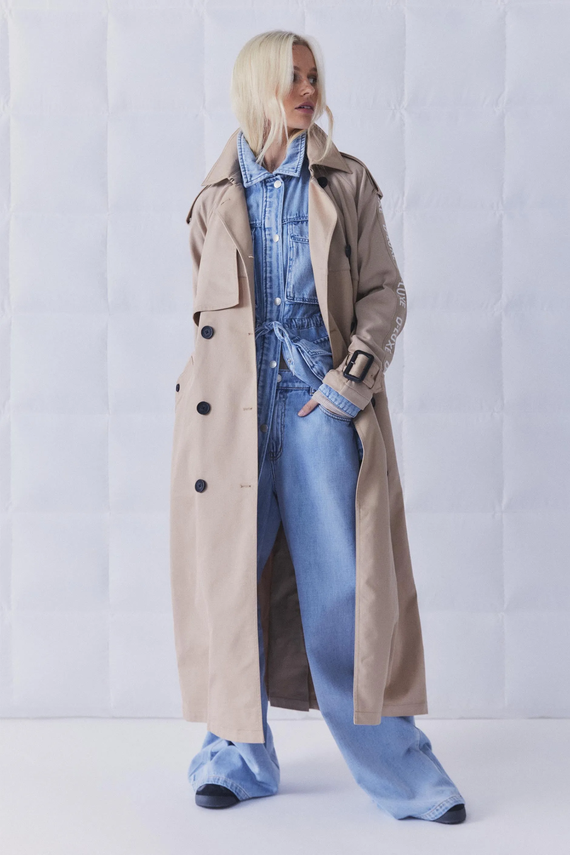 D-Luxe Trench Coat