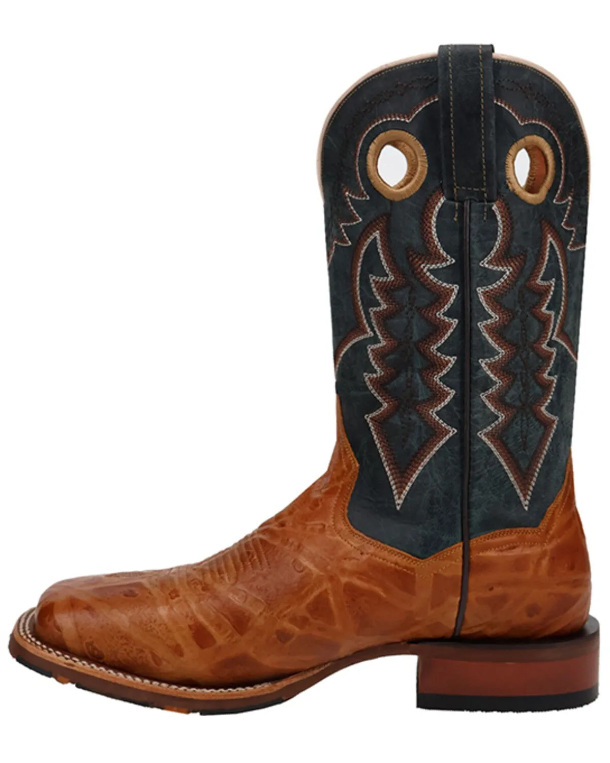 Dan Post Men's Pull-On Western Boots - Broad Square Boots