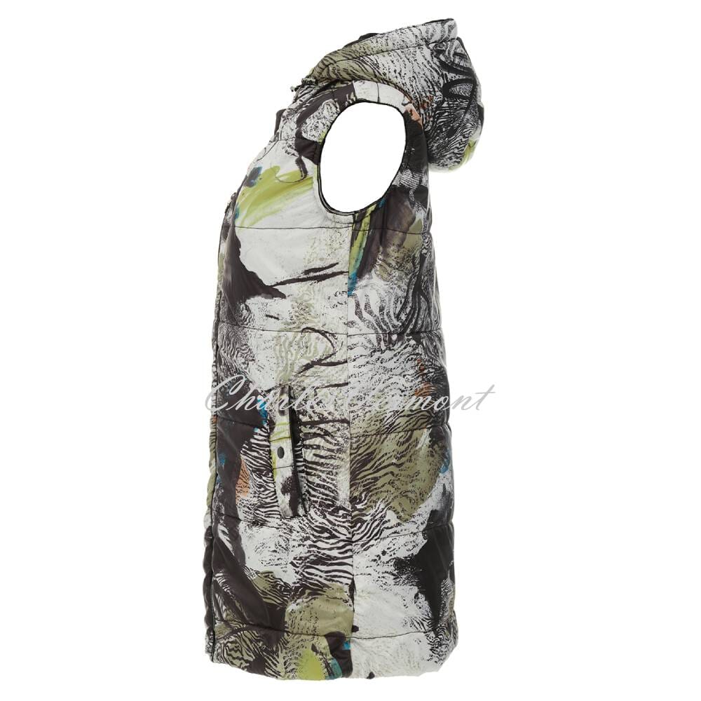 Dolcezza Longline Hooded Gilet - Style 72825