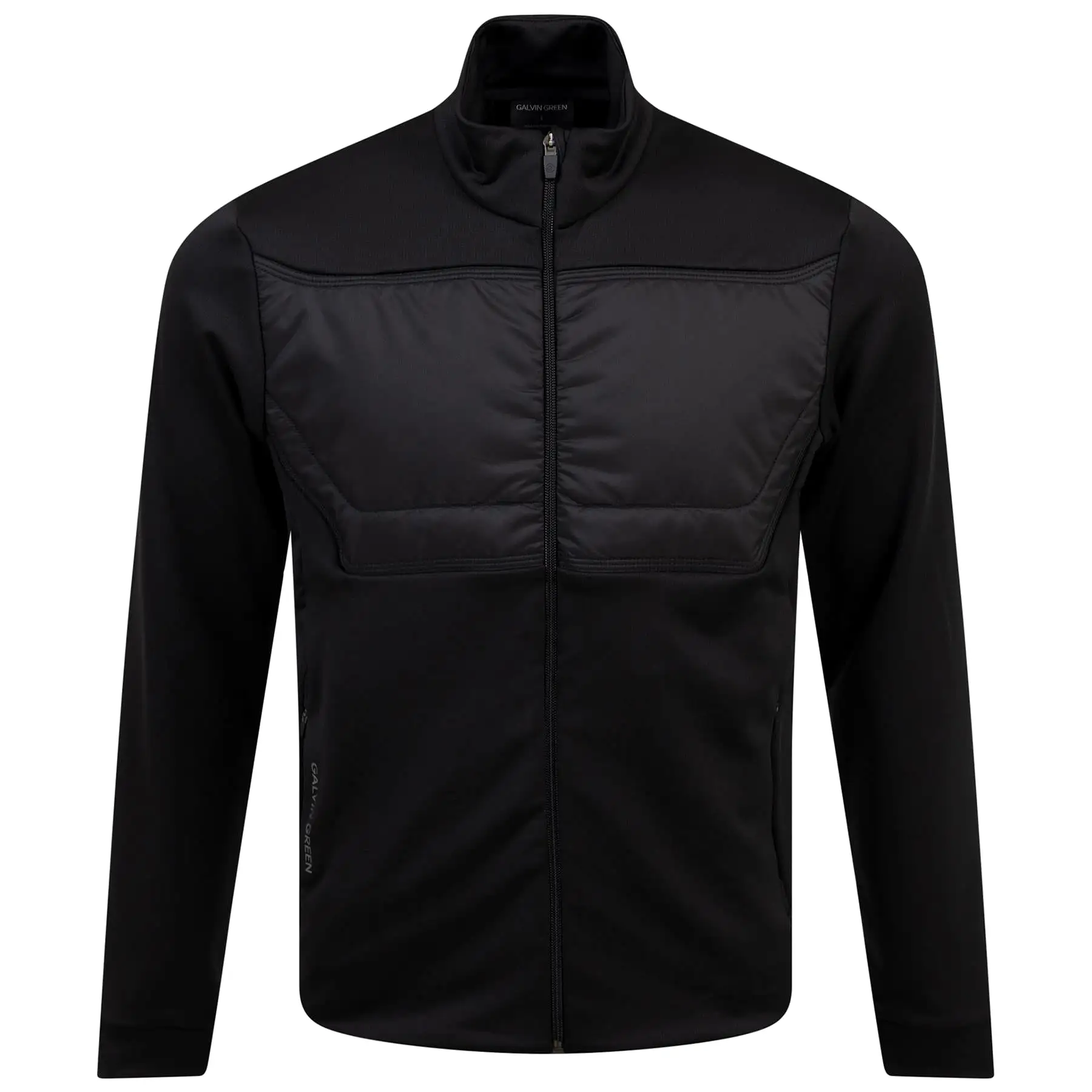 Dylan Insula Full Zip Hybrid Jacket Black - SS24