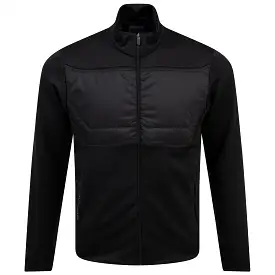 Dylan Insula Full Zip Hybrid Jacket Black - SS24