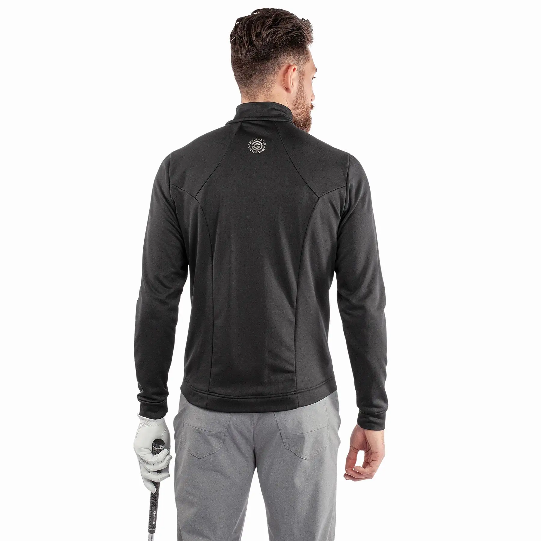 Dylan Insula Full Zip Hybrid Jacket Black - SS24