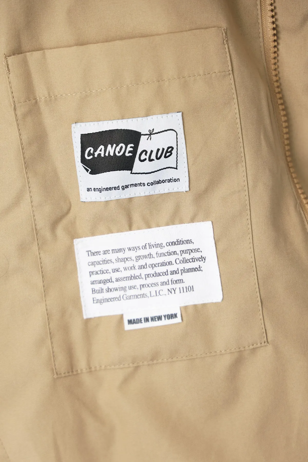 EG x CC Canoe Light Parka - Dune