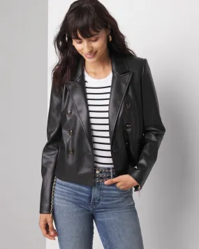 Faux Leather Jacket