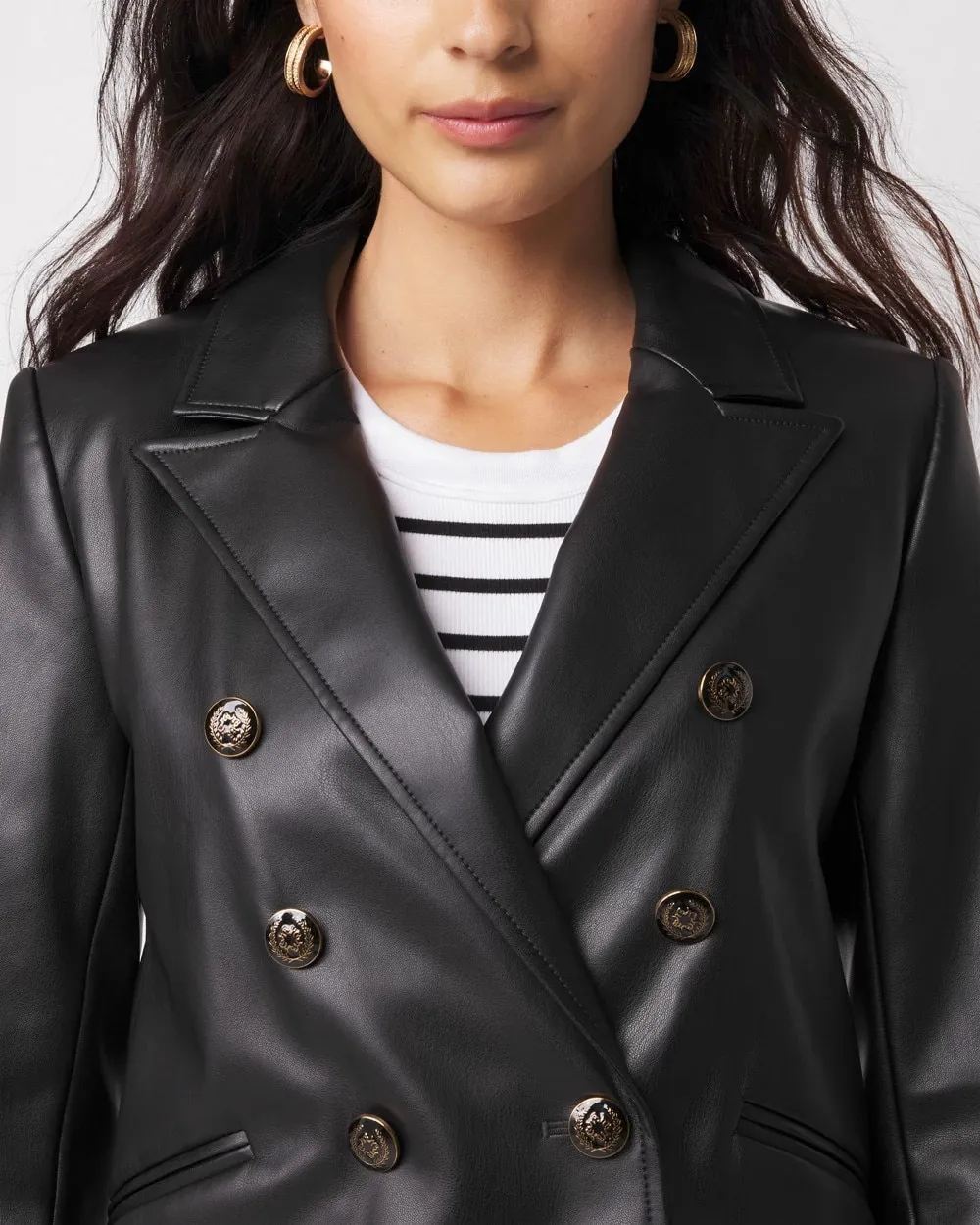 Faux Leather Jacket