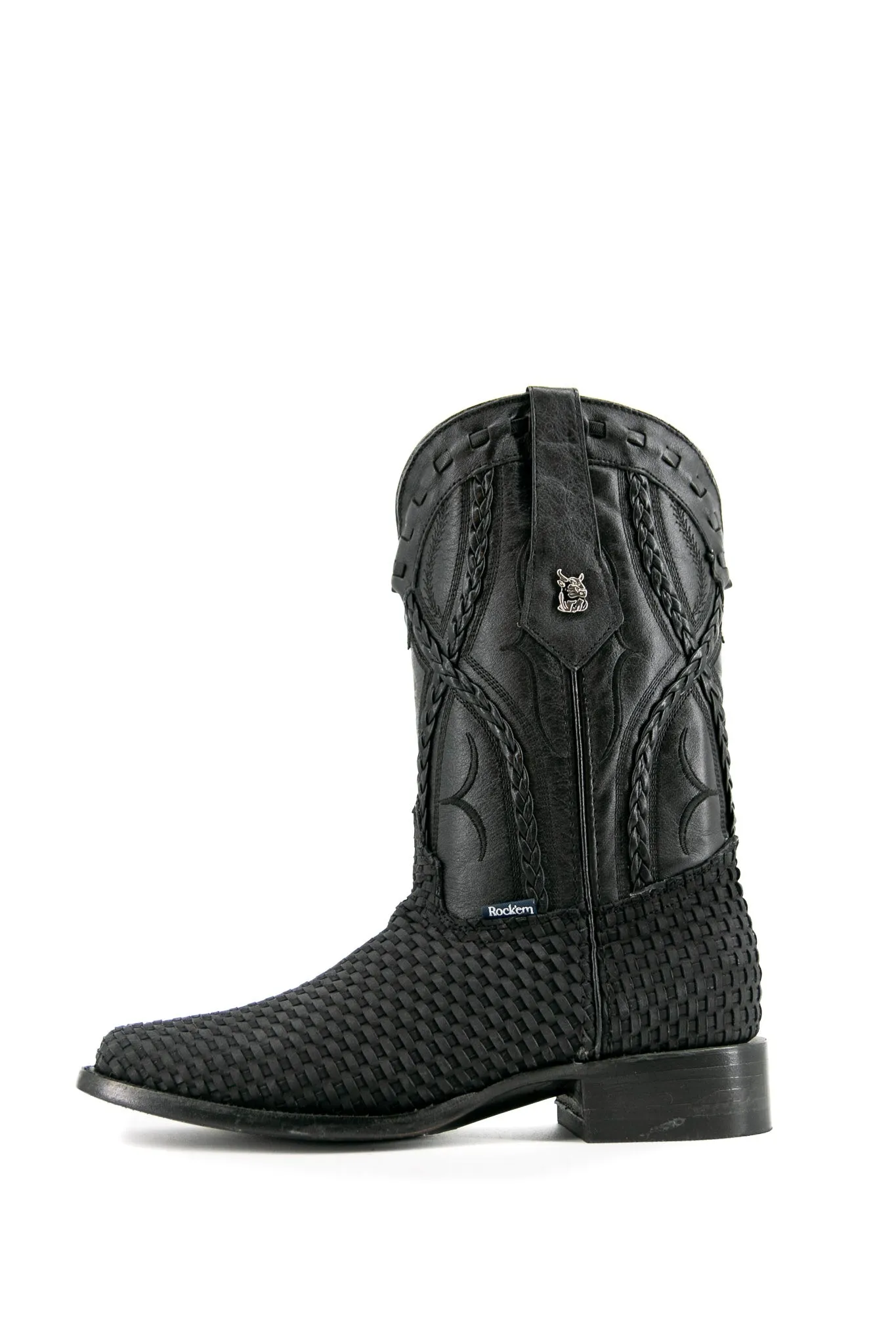 France Woven Rodeo Cowboy Boot