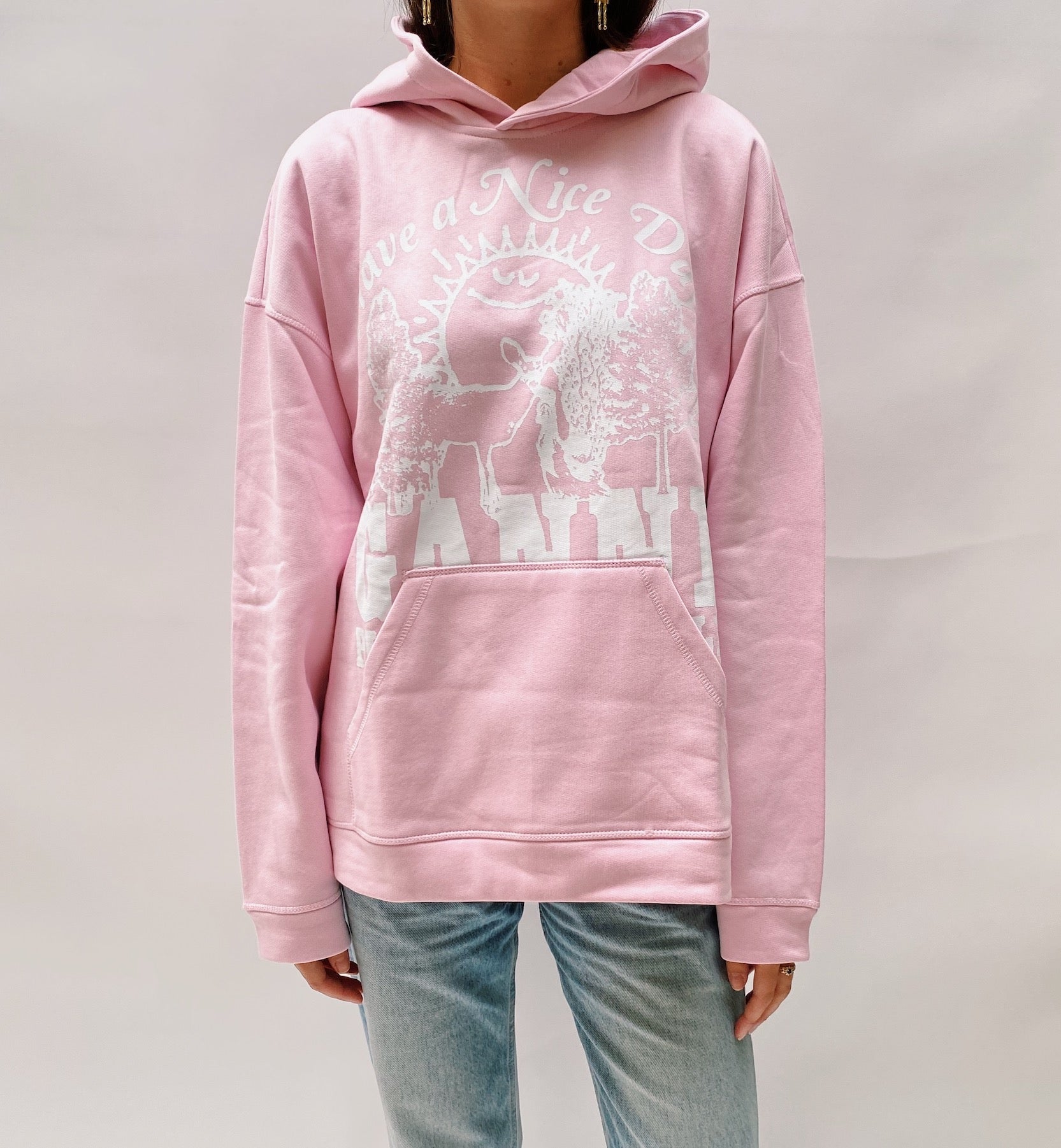 GANNI Animals Oversized Hoodie