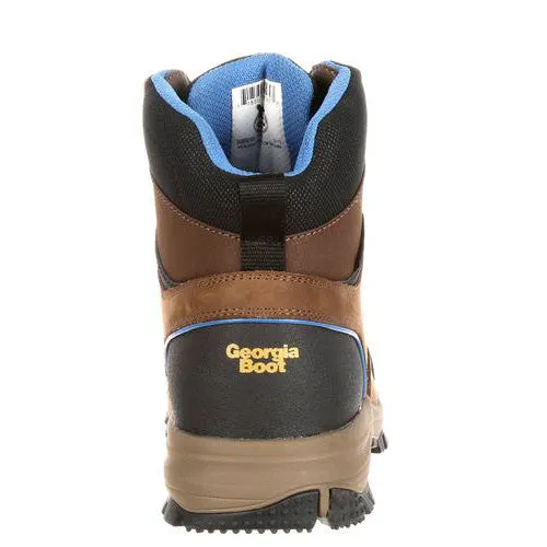 Georgia Men's 6 Blue Collar Composite Toe Waterproof Work Hiker - Dark Brown GB00108