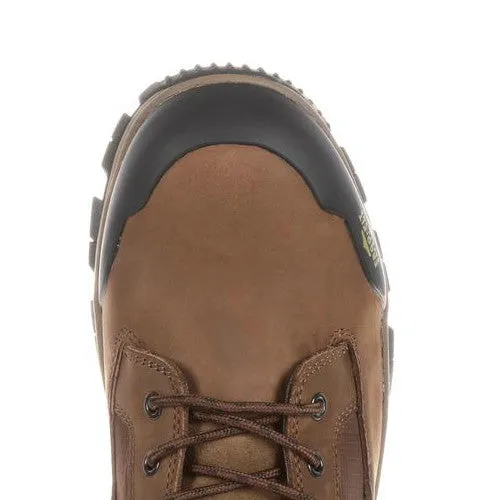 Georgia Men's 6 Blue Collar Composite Toe Waterproof Work Hiker - Dark Brown GB00108