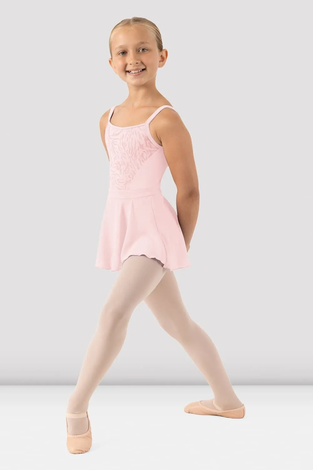 Girls Scarlett Camisole Skirted Leotard