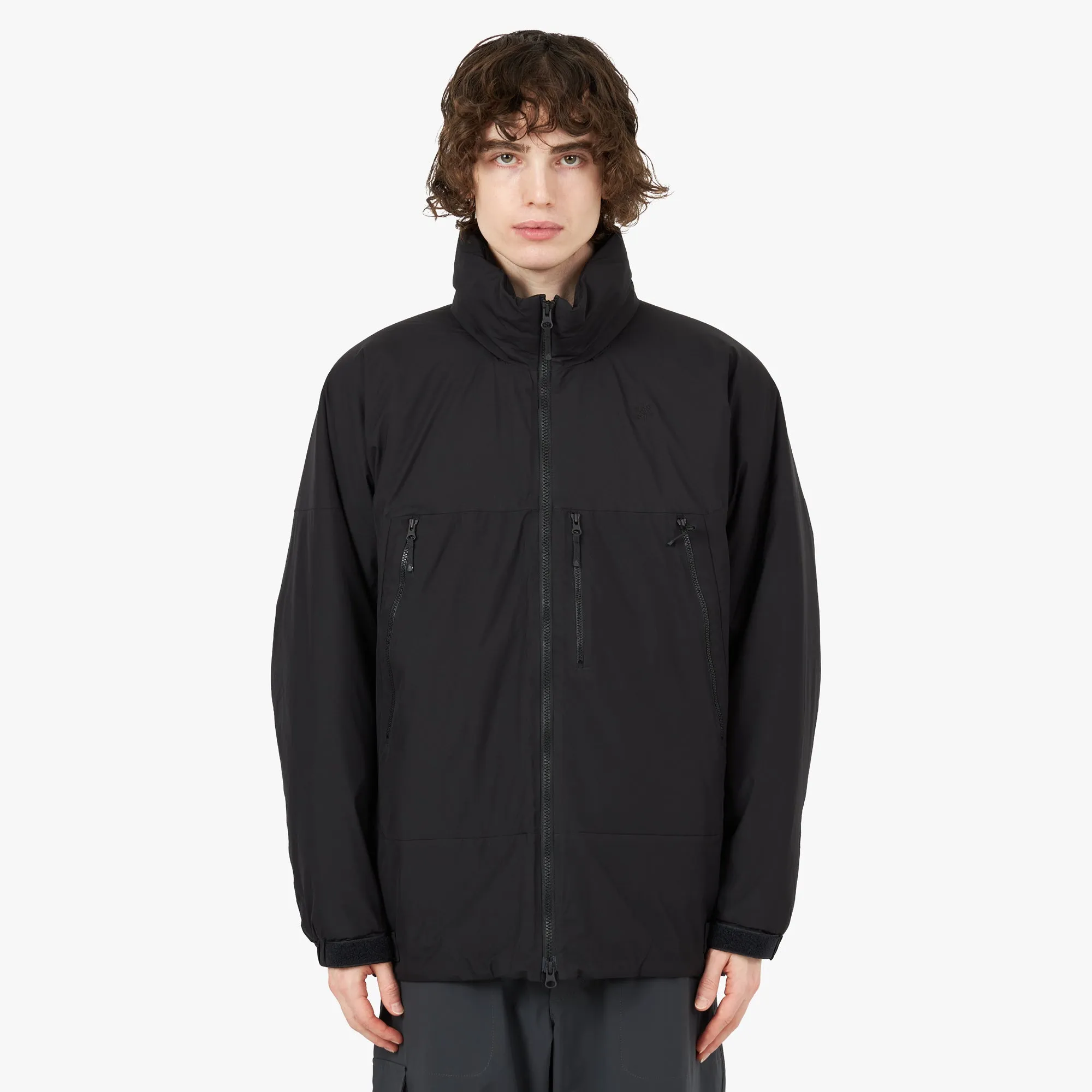 Goldwin GORE-TEX Windstopper Puffy Mil Jacket / Black